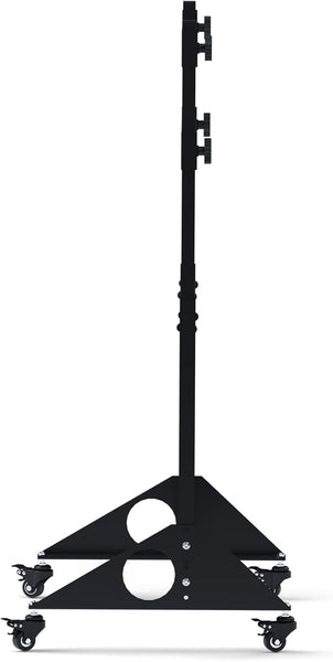 GT Omega Portable Monitor Stand | Single Monitor Stand for VESA Mounting | Supports Max 42" Monitor | Lockable Caster Wheels for Easy Mobility | Convenient Monitor Positioning