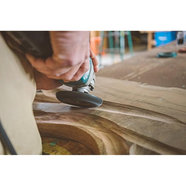 Kutzall Extreme Shaping Dish - Very Coarse, 4-1⁄2" (114.3mm) Dia. X 7⁄8" (22.2mm) Bore - Woodworking Angle Grinder Attachment for DeWalt, Bosch, Milwaukee, Makita. Abrasive Tungsten Carbide, DW412X120