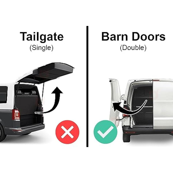 Van Guard Roof Rack for Citroen Berlingo (2008-2018) 2 Roof Bars + Rear Ladder Roller [Only Suitable for Short Wheelbase (L1) Not Suitable for Berlingo First Models] - Ulti Bar - VG271-2/VGR-13
