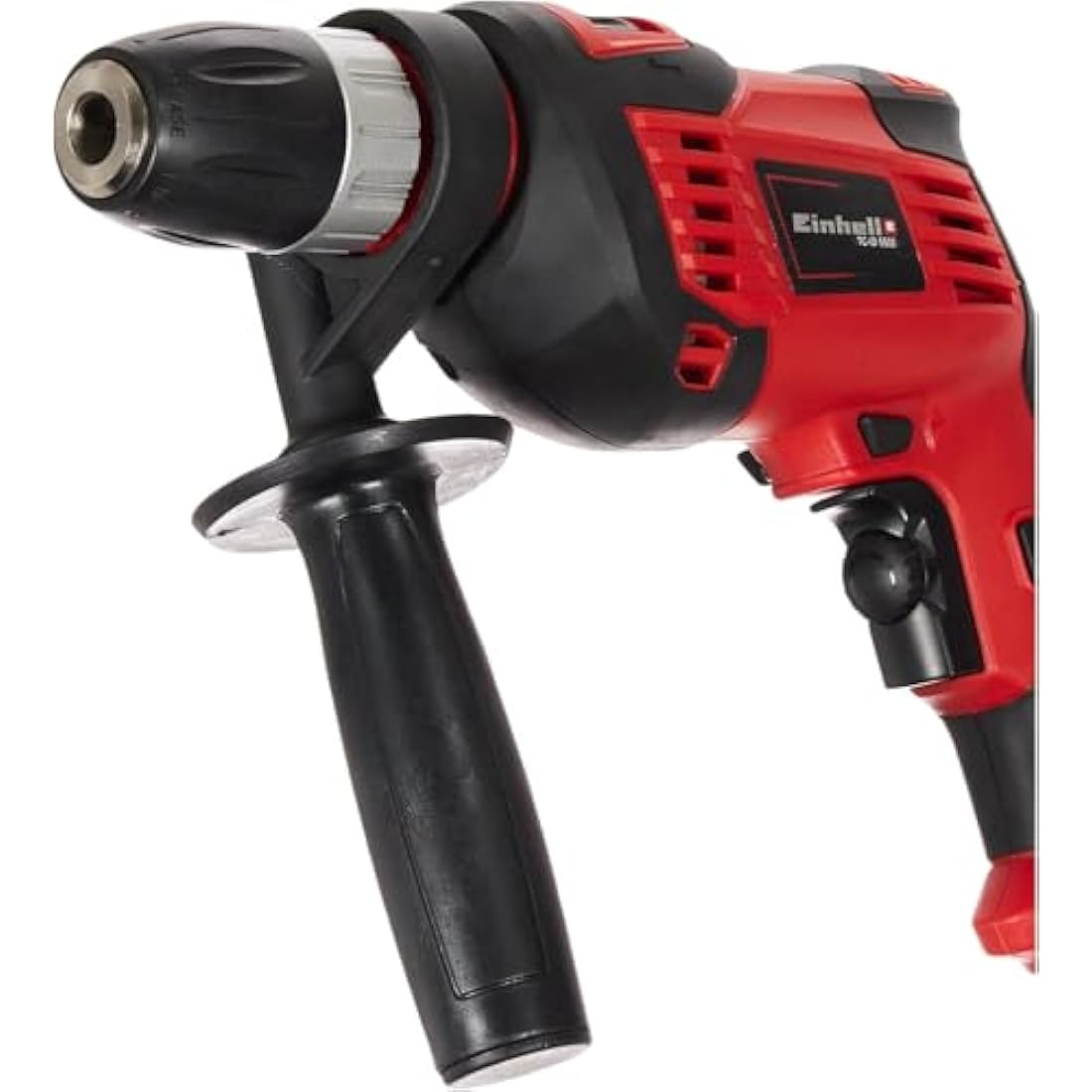 Einhell TC-ID 550 E Impact Drill | Hammer Drill With Auxiliary Handle, Soft Grip, Speed Control | 550W Electric Drill With Percussion Hammer Drilling Function
