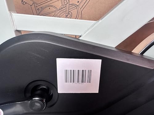 Lacuffy Exercise Bike Indoor Cycling Bike 136 kg Weight Capacity Magnetic Stationary Bike Fitness Spin Bike with LCD Display and APP for Home