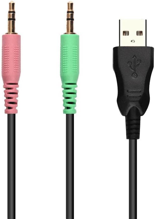 GameMax G200 Gaming Headset & Mic, RGB LED Lighting, 50mm Driver, Noise Cancellation, Self - Adjusting Headband, Compatible for PS4, Xbox One, PC & Mobile Phones | Black