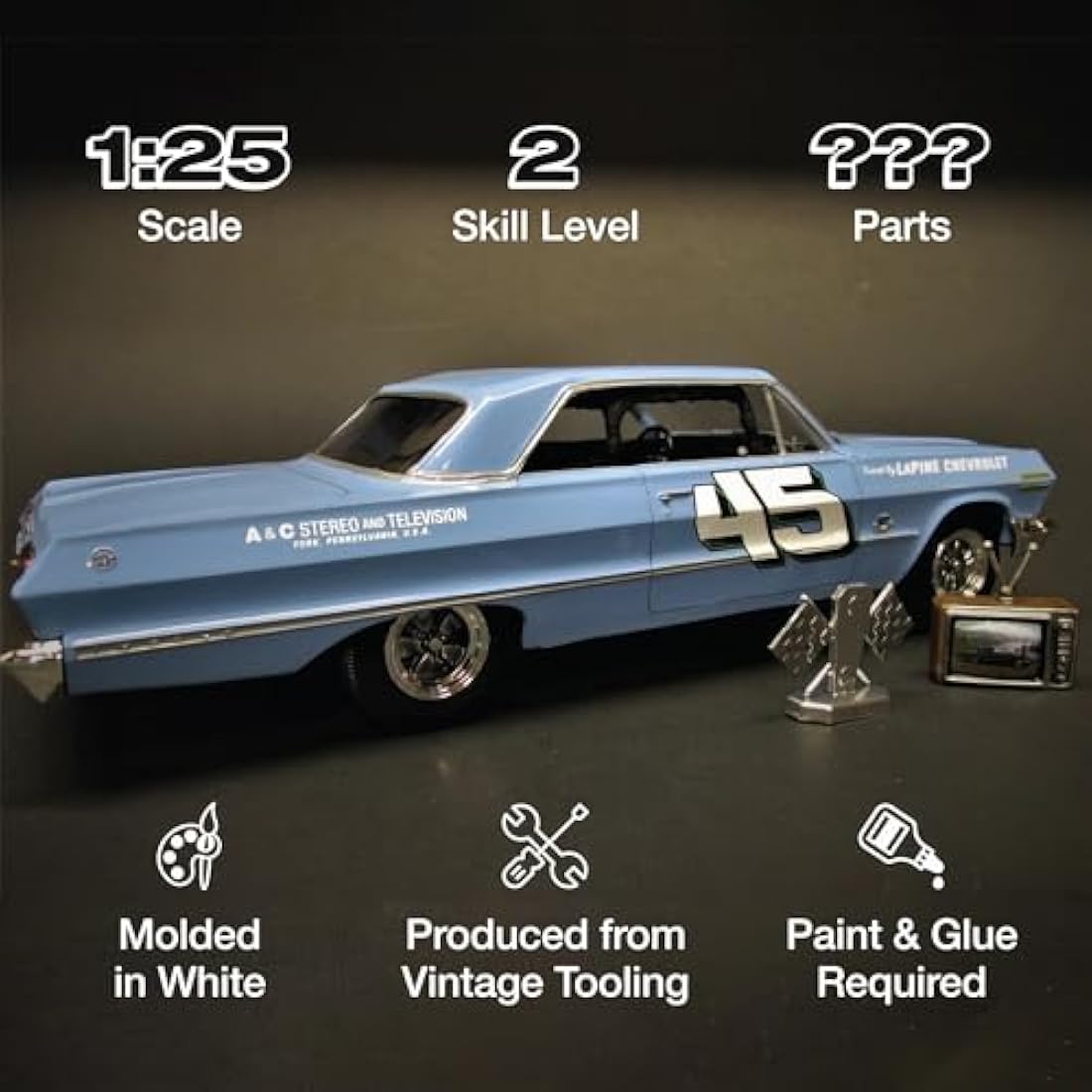 AMT 1:25 1963 Chevy Impala SS