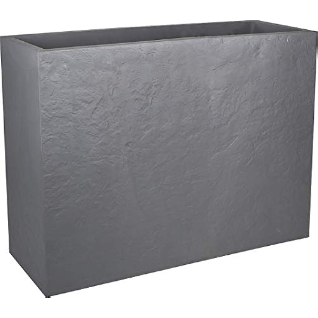 EDA Loft Planter L, Pebble Grey, 78,5 x 29,5 x 60 cm