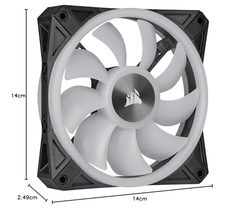 CORSAIR iCUE QL140 RGB 140mm PWM Single Fan