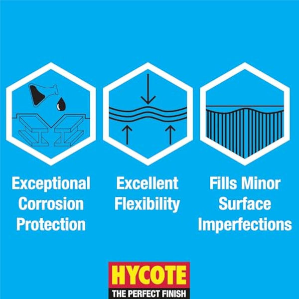Hycote Bumper Aerosol Car Spray Paint, Black, 400 ml