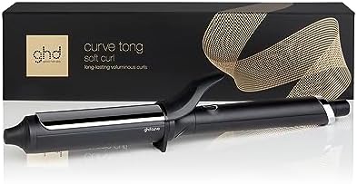 ghd Curve® Curl Tongs, For Lasting Healthy-Looking Curls, With Ultra-Zone Technology And Optimum Styling Temp 185ºC, Protective Cool Tip, Auto Sleep Mode
