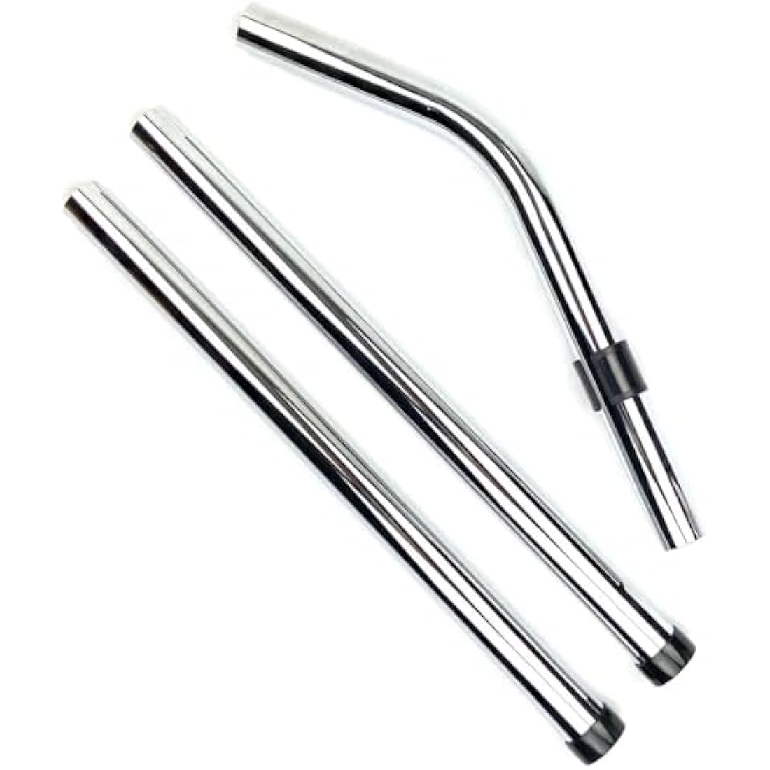 ABC Products Compatible/Replacement Extension Steel Metal Pipes Tubes (Complete Set of 3) for All Numatic Henry Edward Hetty James George Wet & Dry Hoover Vacuum Cleaner