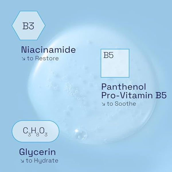 Cetaphil Oily Skin Cleanser, 473ml, Face Wash, For Combination to Oily Sensitive Skin, With Niacinamide