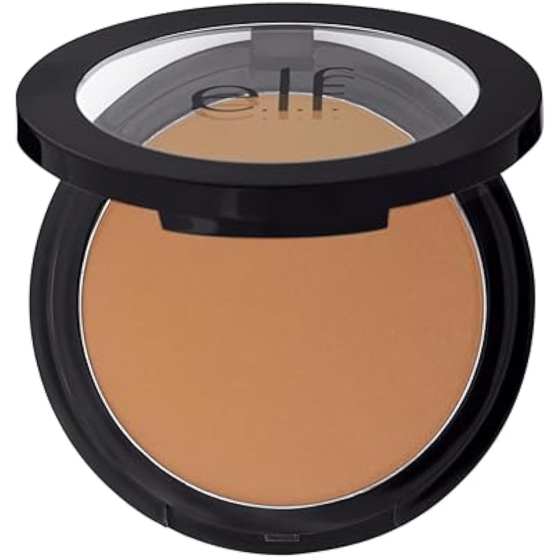 e.l.f. Primer-infused Bronzer (Long-Wear/Matte/Bold/Lightweight/Blends Easily/Contours Cheeks/All-Day Wear), Forever Sunkissed, 1 count