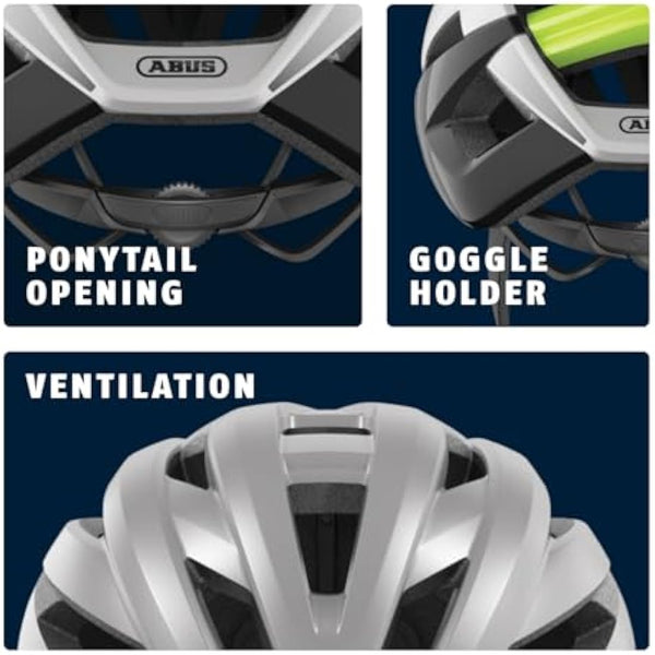 ABUS StormChaser road bike helmet - Lightweight and comfortable for professional cycling for men and women