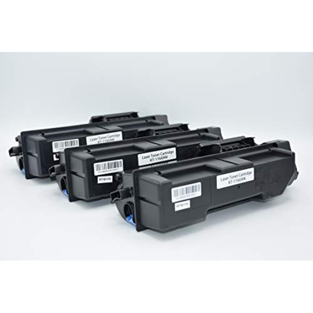 duston 3x TK1160, TK-1160 black toner compatible with Kyocera ECOSYS P2040dn P2040dw