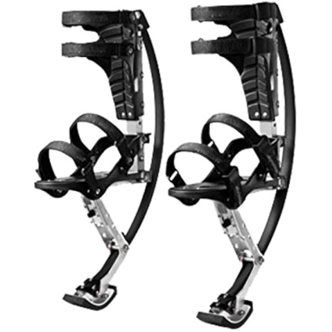 Kangaroo Shoes pogo Jumping Stilts for Kids Child Youth Weight Load Range 40-60kg Black