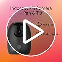 Yale SV-DPFX-B - Indoor Wi-Fi Camera - Pan and Tilt - Motion Detection - Two Way Talk - Privacy Mode - HD Live Viewing - Works With Google and Alexa, Black