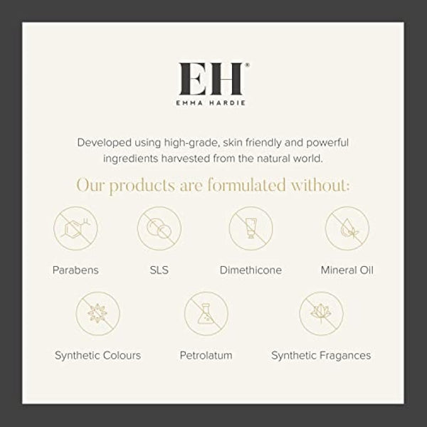 Emma Hardie Starter Kit: Travel Size 50ml Moringa Cleansing Balm, Travel Size 15ml Midas Touch Revitalising Cream & Professional Cleansing Cloth, Packed in a Cosmetic Bag, Natural & Cruelty Free