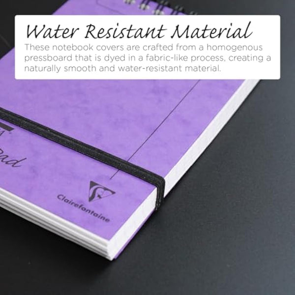 Europa 300 Page Major Wire Top Ruled Pad - Assorted Colour (Pack of 10)