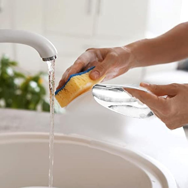 Ice Scoop, Stainless Steel Sweet Candy Food Scoop for Kitchen Bar Buffet Party Wedding, Heavy Duty & Dishwasher Safe - 5oz