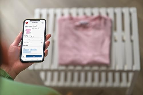 Hoover H-WASH 350 9kg Freestanding Washing Machine, 1400 RPM, A Rated, ECO-Power Inverter Motor, hOn App, 60 Programmes, Eco Doser, Power Care System, Graphite, 60x54x85 cm - H3WPS496TAMBR680