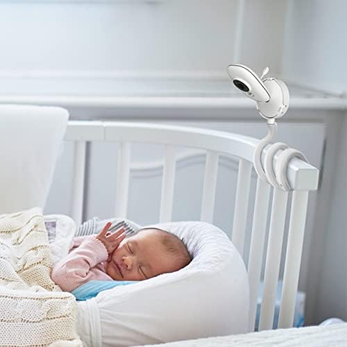 HOLACA Baby Monitor Flexible Twist Mount Bracket, Stand Holder for BOIFUN/GHB/TakTark/Lullaby Baby Monitor Camera 3.2" Screen, Flexible Twist Mount