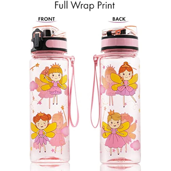 HeavenlyUnicorns Kids 500ml BPA Free Tritan Water Bottle - Leakproof & Shatterproof, Perfect for School, Work, Travel & Camping