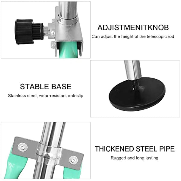 FBSPORT Gymnastics Bar, Folding Horizontal Bar Gymnastics Equipment for Kids Home Training, Expandable Gymnastics Training Bar Junior with Adjustable Height for Girls Boys