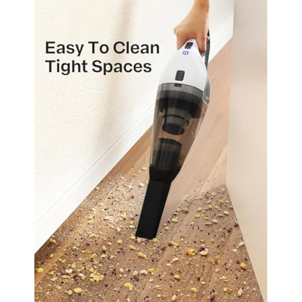 Handheld Vacuum Cleaner, Powerful Suction Portable Lightweight Hand Held Vacuum Cordless with 25-30Mins Long Runtime Rechargeable Battery Quick Charge for Home, Car, Carpet Stairs, Pet Hair Cleaning