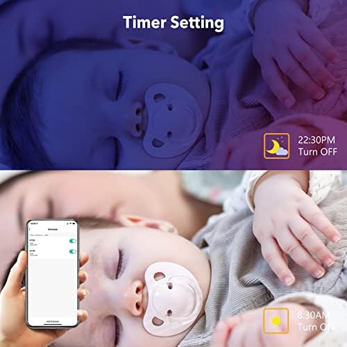 GY MR16 Smart LED Bulb,5W 300lm GU5.3 WiFi LED Light Bulb,Compatible with Alexa/Google Home 2.4 GHz WLAN,Dimmable Warm White Cold White and Multicolour Bulb, Control by APP, 6 PCS