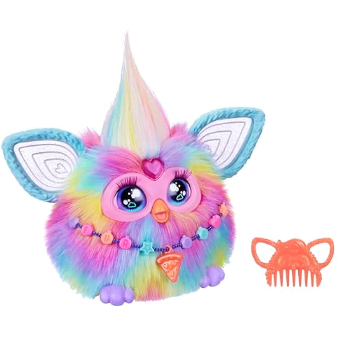 Furby Tie Dye Interactive Plush Toy - English Version, Batikfärbung