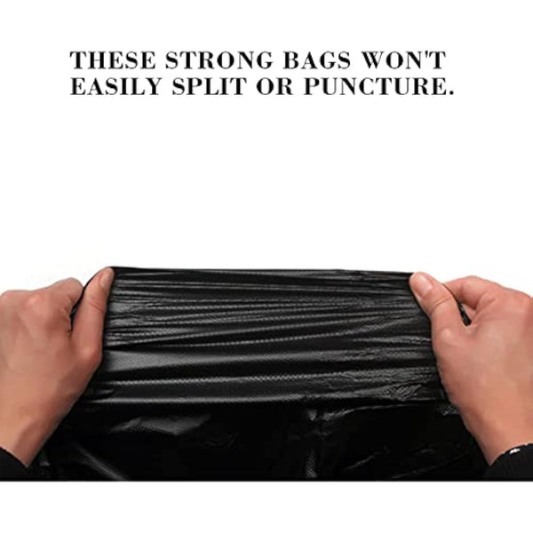 Homewise 100 Wheelie Bin Bags Heavy Duty 240L Wheelie Bin Bag Refuse Sacks Pack Of 100 Black Bags For Rubbish Home Offices Eco Friendly Strong Wheelie Bin Liners Made from Recycled Material