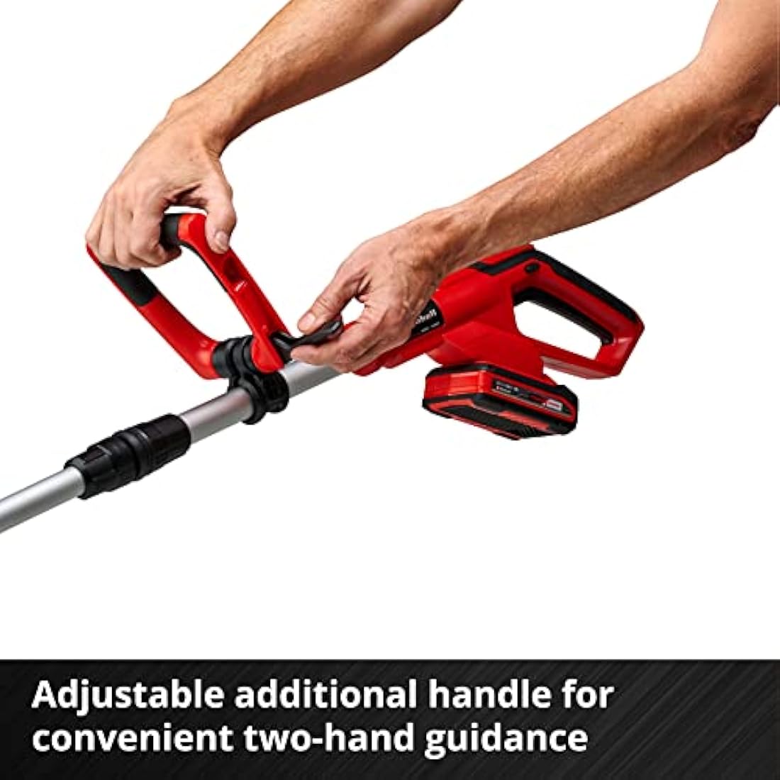 Einhell Power X-Change 18/28 Cordless Strimmer - 18V, 28cm Cutting Width, Battery Strimmer Cordless Grass Cutter and Lawn Edger With Auto Line-Feed - GE-CT 18/28 Li Solo (Battery Not Included)