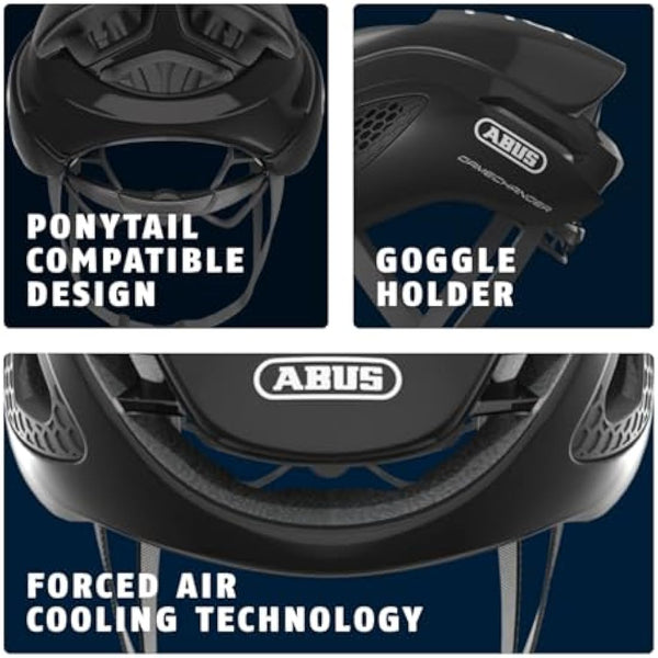 ABUS GameChanger Racing Bike Helmet - Aerodynamic Cycling Helmet with Optimal Ventilation for Men and Women