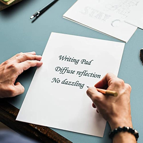 Desk Pad Large, Desk Mat, Extended Mouse Mat, Mouse Pad L, Desk Blotter, DOBAOJIA Laptop Pad Writing Pad for Office/Home, Dual-Side Use PU Leather Waterproof 31.5" X 15.7"(Greyish Green/Grey)