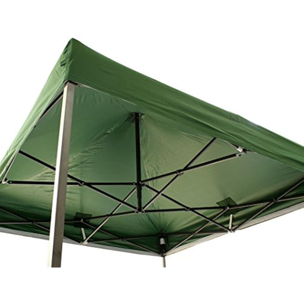 All Seasons Gazebos 2x2 Fully Waterproof Pop up Gazebo With Accessories - Green