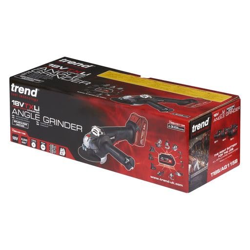 Trend 18V Cordless Brushless Impact Driver with High Performance Motor & Two Speed Settings, Bare Tool (Battery & Charger Sold Separately), T18S/IDB