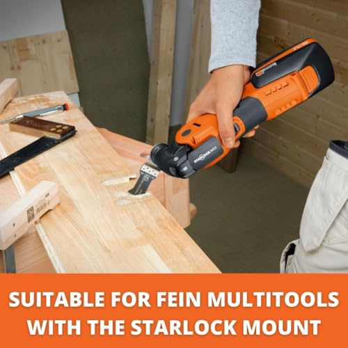 FEIN Multitool Blades, Best of StarLock Renovation Multi-Tool Accessory Set - 26 Piece Set - Pack In Sturdy Storage Case, Easy To Storage - 35222967060