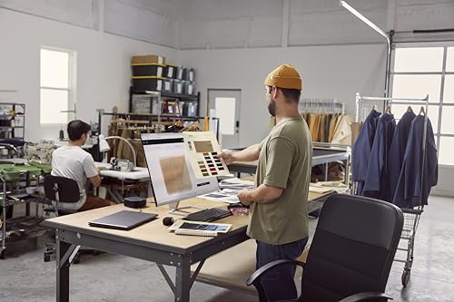 HP Series 5 27" FHD Height Adjust Monitor (527sh) - 100Hz Refresh Rate, 1500:1 AR, 99 percent sRGB Spectrum, 300 Nits Brightness - HDMI, VGA Ports - Ergonomically Adjustable - Responsibly Made