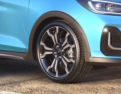 Ford Genuine Fiesta MK8 18'' Alloy Wheel 5x2 Spoke Black Machined 2022-2023 2389648