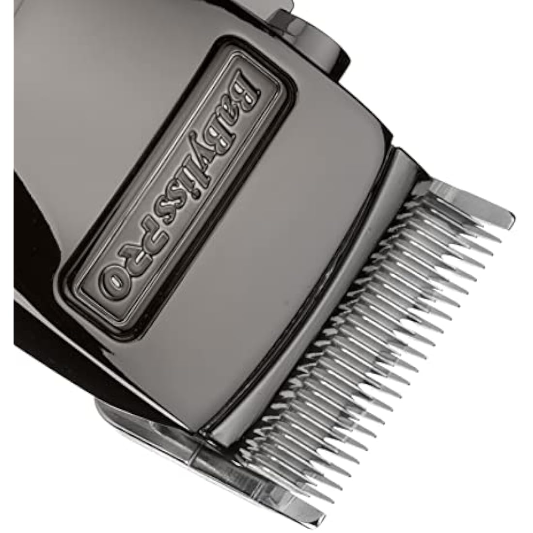 BaBylissPRO Cordless Super Motor Hair Clipper and Trimmer, Professional Mens Grooming Set, Precision Japanese Steel Blades, 6 Guides Cutting Grades 1-6, BAB8705U, Black