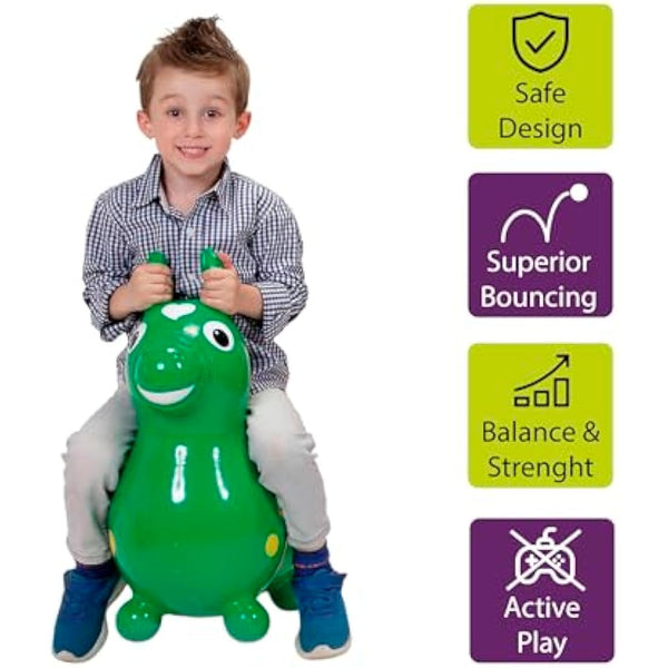 GYMNIC - Rody Jumping Horse Green