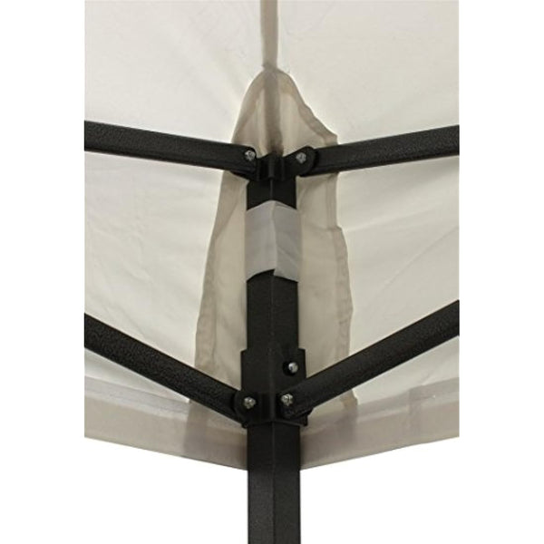 All Seasons Gazebos 2x2 Fully Waterproof Pop up Gazebo With Accessories - White