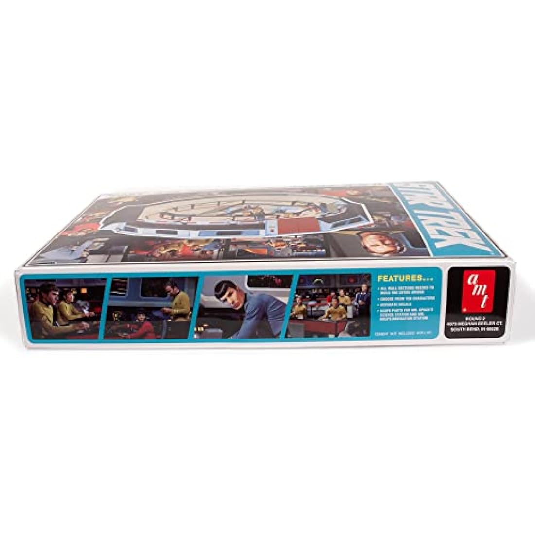 AMT Round2 AMT1270M/12 Star Trek Model Kit, Multi-Colour, Replica