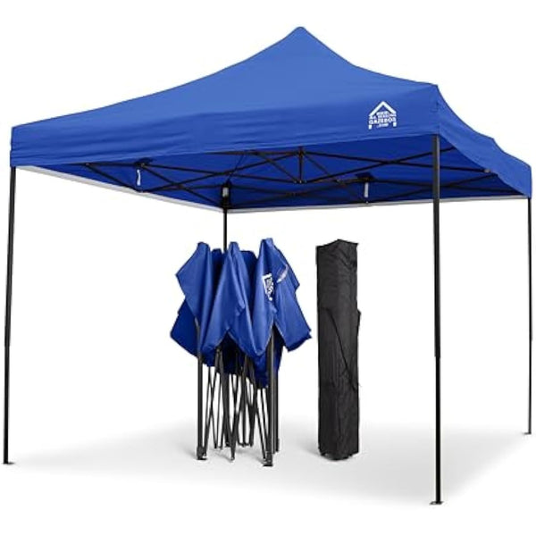 All Seasons Gazebos 3x3m Heavy Duty Fully Waterproof Pop up Gazebo With Accessory Pack - Royal Blue