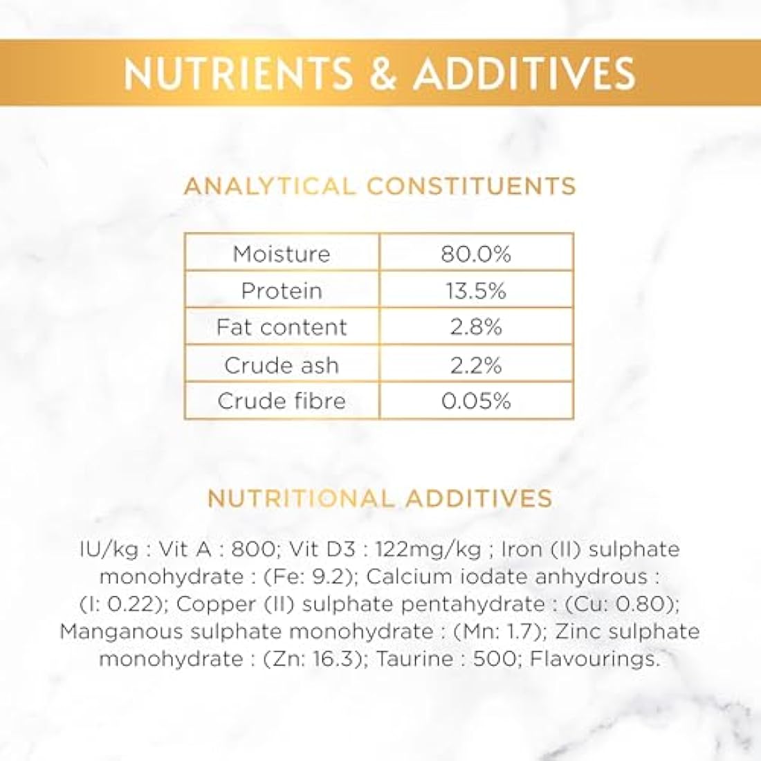 GOURMET Gold Succulent Delights Wet Cat Food 8x85g, Pack of 6