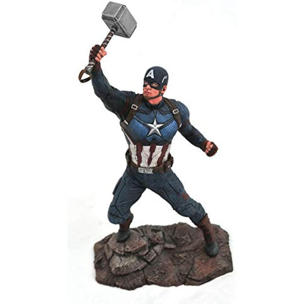 DIAMOND SELECT TOYS MARVEL GALLERY AVENGERS ENDGAME CAPTAIN AMERICA PVC FIGURE