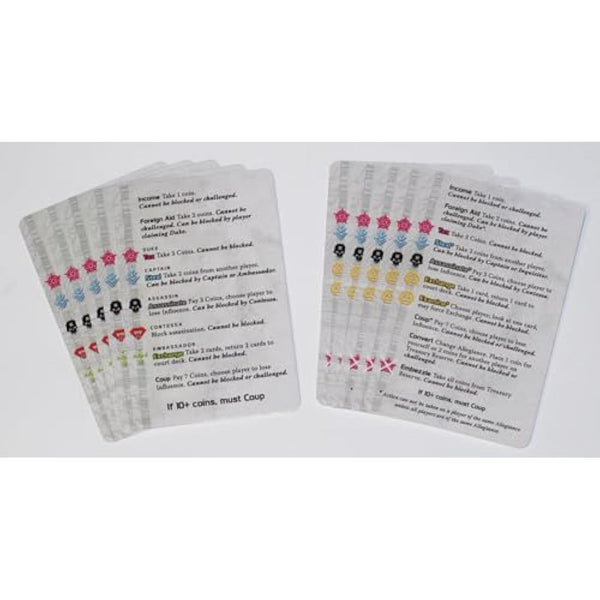 Indie Board & Card IBCCOR2 Coup Reformation 2nd Edition Expansion Card Game, for 10-15 years