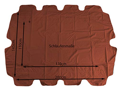 Quick-Star Replacement Roof Universal 3 Seater Patio Replacement Cover Sun Canopy Swing Roof