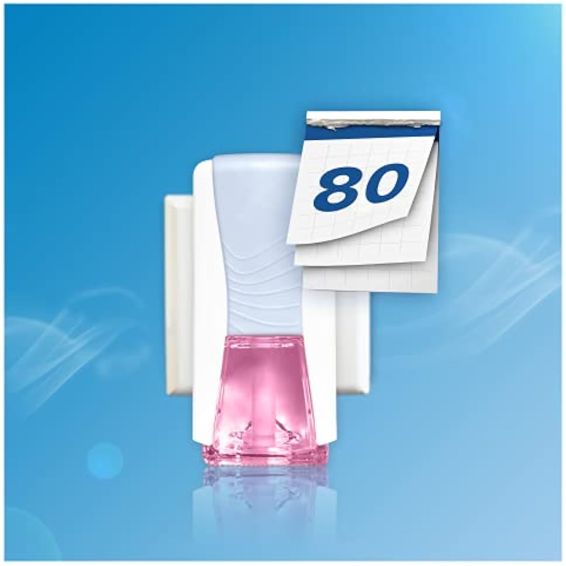 Febreze Ambi Pur Air Freshener Plug-In Diffuser Refill, Odour Eliminator, Blossom & Breeze, 120 ml (20 x 6)