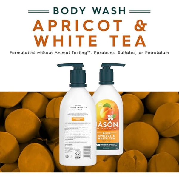 Jason Natural Cosmetics Apricot Body Wash 887ml/30floz