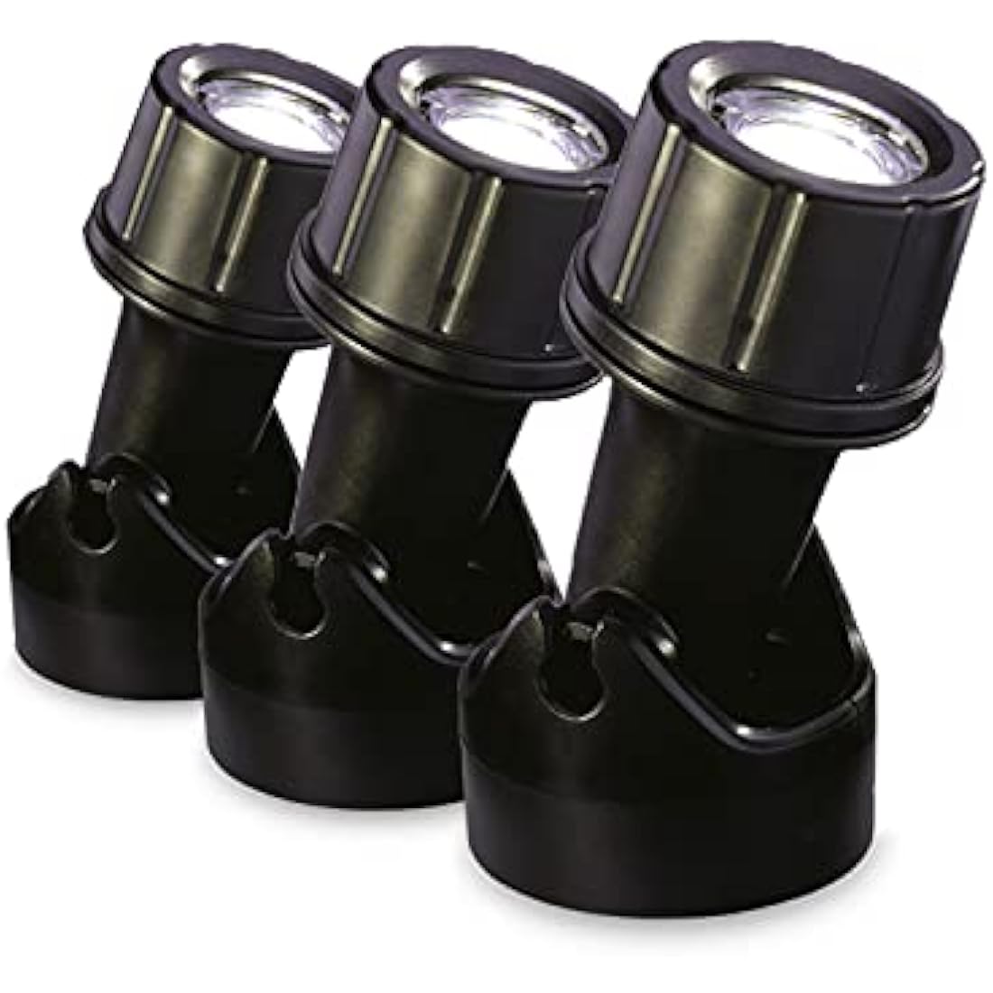 Blagdon Ultra Bright Economical LED Pond and Garden Lights, Fully Submersible, Waterproof, 1 Watt (3 Lights), with Transformer, Cables and Fixings, Black