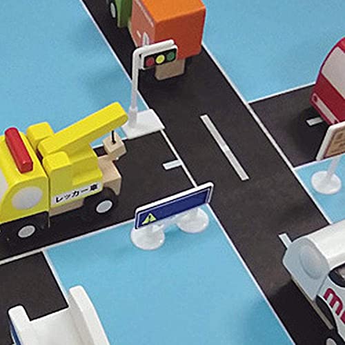 EPRHAY 3 Roll Black Road Tape For Train Cars, Long Race Car Toys Cars Traffic Vehicle Learning Resources, Decoration Mat Raod Table Children Toys Cars Track Remouvable 4.8cmx500cm (2inx16ft)